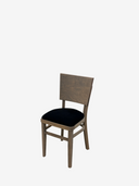 LOUIE BEECH Stol Grey oil Active line Malou 186 - Black