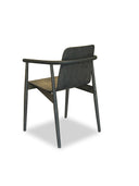 Serate Armchair/dark brown oil
