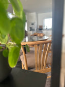 MASON OAK Stol Natural Oil med tyg Active line Malou 119-light brown