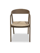 Stol Selma Oak wood grey oil