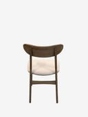 LIZZIE OAK Stol Black oil med tyg Active line Malou