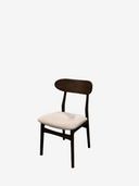 LIZZIE OAK Stol Dark brown oil Active Line Malou - 113 Beige