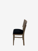 LOUIE BEECH Stol Grey oil Active line Malou 186 - Black