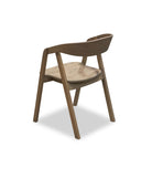 Stol Selma Oak wood grey oil