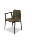 Serate Armchair/dark brown oil