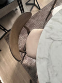 LIZZIE OAK Stol Dark brown oil Active Line Malou - 113 Beige