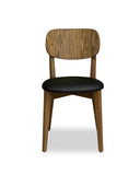 Stol Thelma av massiv bok